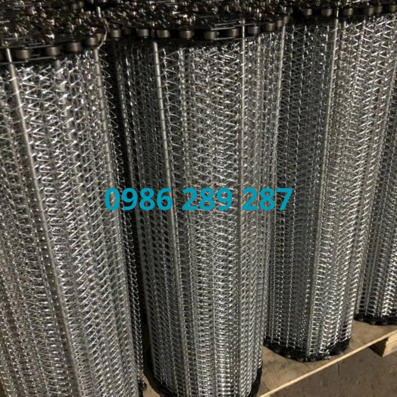 Băng Tải Lưới Inox Xích Biên